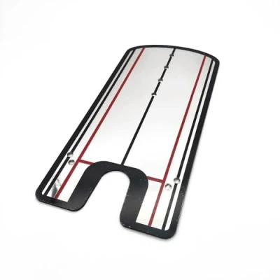 Image of HH Golf Putting Alignment Mirror, Portable Practice Trainer, Improve Your Setup,14.5cm x 31cm