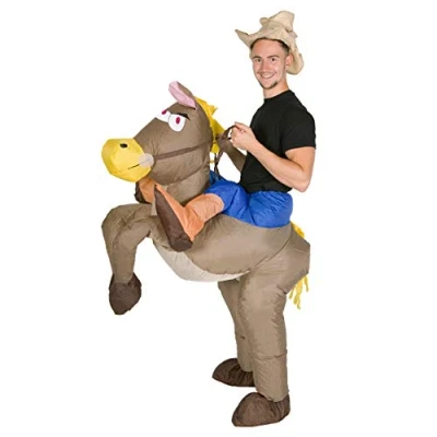 Image of Bodysocks Inflatable Cowboy Costume (Adult)