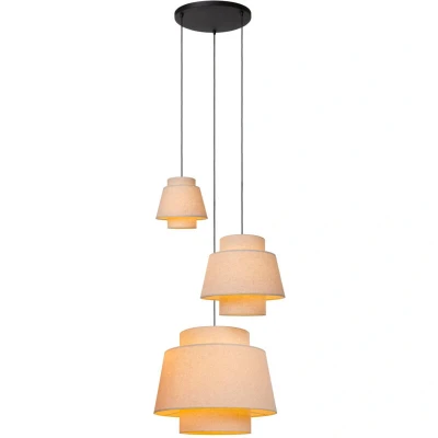 Image of Tribute Pendant light Ø76cm 3xE27 Cream