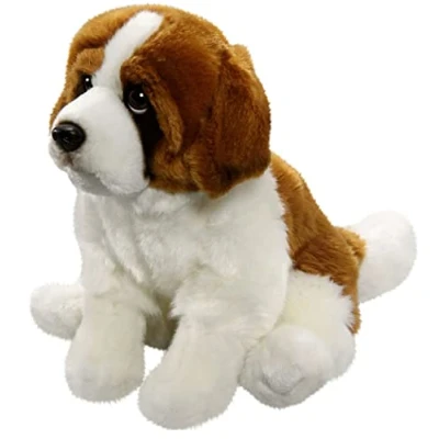 Image of Carl Dick St. Bernard Dog sitting 12 inches, 30cm, Plush Toy, Soft Toy 2607001