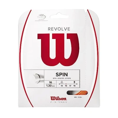 Image of Wilson Recon 370 Badminton Racket, Grip Strength 5, Head Heavy Balance, Carbon Fibre, Black/Red/Gold