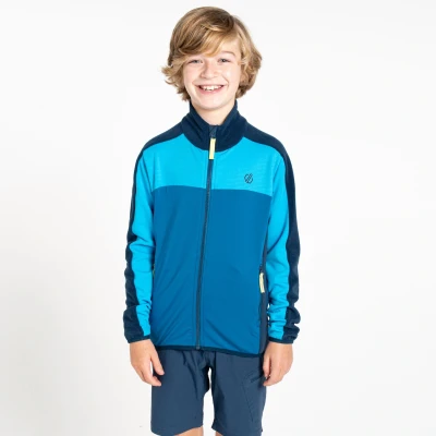 Image of Dare 2b Kids&#039; Emergent IV Stretch Midlayer Moonlight Denim, Size: 3 4 Years