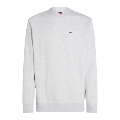 Image of Tommy Jeans CREW Sweatshirt Silver grey, Men&#039;s, Size: 34, grey