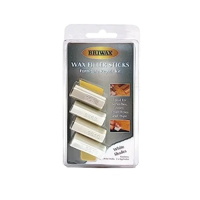 Image of Briwax Wax Filler Sticks White (4 in Each Pack)