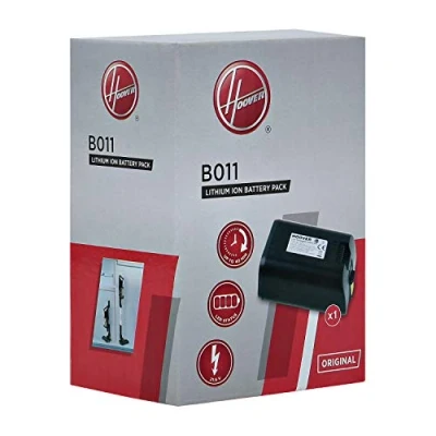 Image of Hoover B011 Lithium Vacuum Cleaner Battery, Rechargeable, 21.6 V, Black, Original for H Free 500