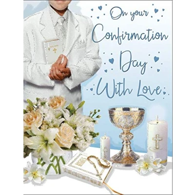 Image of Occasion Card Confirmation 8 x 6 inches Regal Publishing
