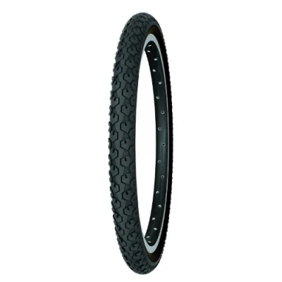 Image of MICHELIN Country J, Pneu Vélo VTT Enfant, Tringle Rigide, Noir/Blanc, 20 x 1.75