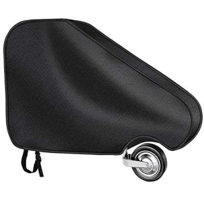 Image of Delixike Drawbar Cover, Waterproof Cover for Caravans and Trailers,Universal Tow Hitch with Double Click Fastener Box Lock,Tow Bar Protection