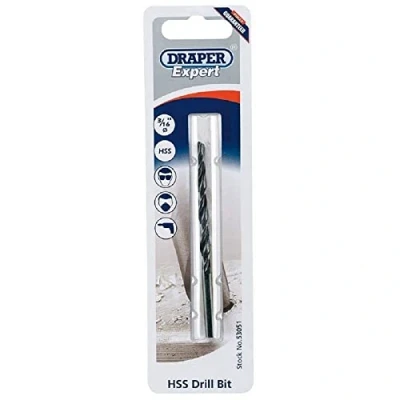 Image of Draper HSS Drill Bit, 3/16&quot;