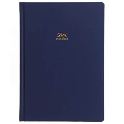 Image of Letts Icon A5 undated 5 year diary navy