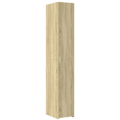 Image of vidaXL Highboard Sonoma Oak 30x42.5x185 cm Engineered Wood