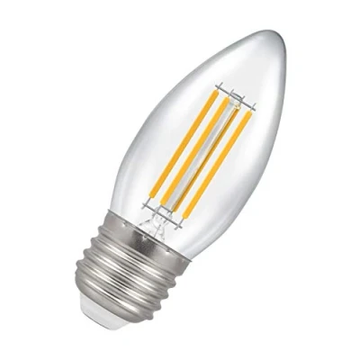 Image of Crompton LED Candle Filament Clear 6.5W 2700K ES E27