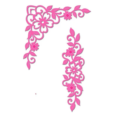 Image of SD Floral Border &amp; Corner Set Sweet Dixie Cutting Die