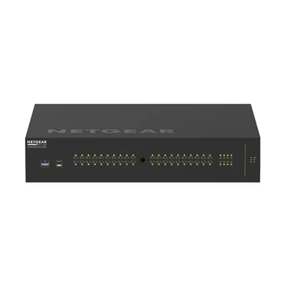 Image of Netgear 10/100/1000BASE T, PoE++, SFP+, USB, RS232, RJ45, 2U, 440 x 86.4 350 mm, 10.28 Kg