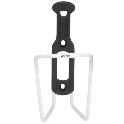 Image of Zefal Aluplast 124 Aluminium Bicycle Water Bottle Cage, Universal, White
