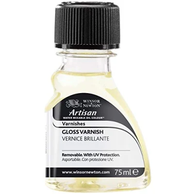 Image of Winsor &amp; Newton 3021721 75 ml Artisan Water Mixable Gloss Varnish Medium
