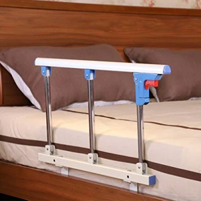 Image of FEFCK Bed Rail Side Guard Foldable For Elderly/Adult, Portable Safety Guardrail, Barrier Railing Handle Bumper B