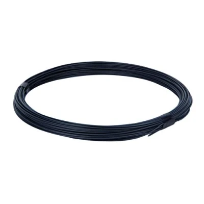 Image of ALBERTS Spanndraht GAH 530327 Tension Galvanised Anthracite Plastic Coated Wire Diameter 3.1 mm Length 55 m, Charcoal, Draht Ø: 3,1