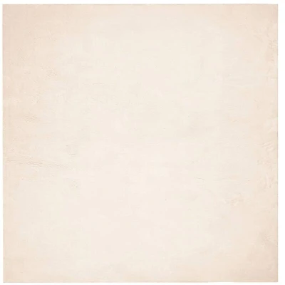 Image of vidaXL Rug HUARTE Short Pile Soft and Washable Beige 200x200 cm