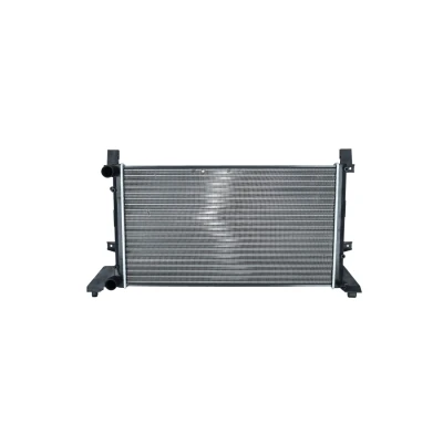Image of 2D0121253, 2D0121253B, 2D0121253E Engine radiator NRF 58240 Aluminium 680mm 415mm 34mm Mechanically jointed cooling fins VOLKSWAGEN: LT 28 46 2 Kasten