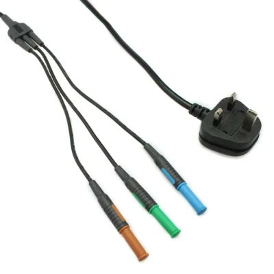 Image of Kewtech KAMP12UK Mains lead for MFT KT63, KT64DL and KT65DL