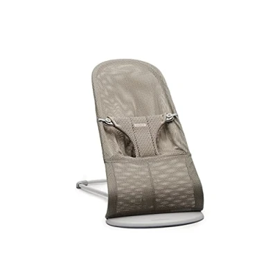 Image of BabyBjörn Bouncer Bliss, Mesh, Grey beige