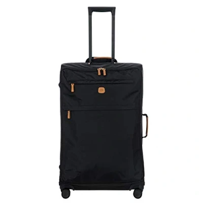 Image of Bric&#039;s X Collection 77 cm 4 Wheel Soft Side Trolley Suitcase, Black