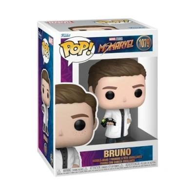 Image of Funko POP! Marvel: Ms. Marvel Bruno Collectable Vinyl Figure Gift Idea Official Merchandise Toys for Kids &amp; Adults TV Fans Model Collectors and Display