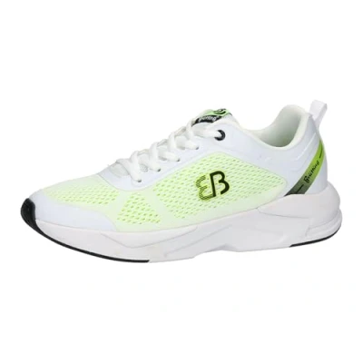 Image of Brütting Men&#039;s Basejumper Running Shoes, White Lemon, 11.5 UK