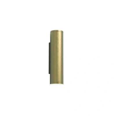 Image of Ava Coastal Outdoor LED Up Down Wall Light Solid Brass IP44, GU10