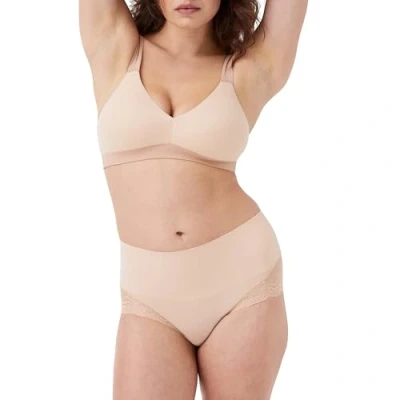 Image of Spanx Undietectable Hipster Shapewear, Women&#039;s, Size: 20 22, Soft nude