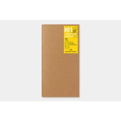 Image of Midori Traveler&#039;s Notebook (Refill 001) Ruled
