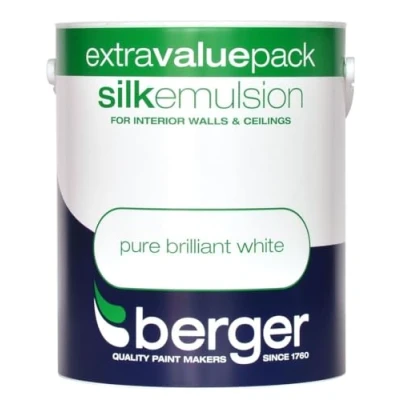 Image of Berger Vinyl Silk 3L White