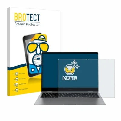Image of brotect Screen Protector Anti Glare compatible with Samsung Galaxy Book5 Pro 360 16&quot; Matte, Fingerprint Protection Film