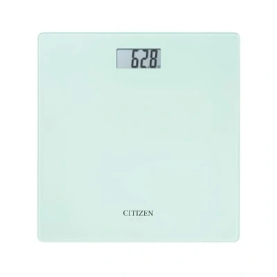 Image of CITIZEN HMS324 White digital body scale . Slim design, Comparable with previous measurement result