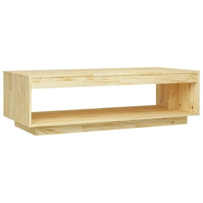 Image of vidaXL Coffee Table 110x50x33.5 cm Solid Pinewood