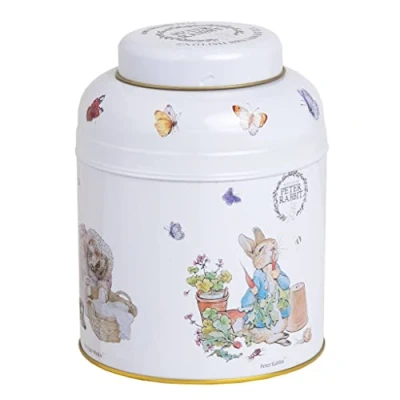 Image of New English Teas Beatrix Potter Caddy with 80 Teabags, Breakfast Tea, 1 count