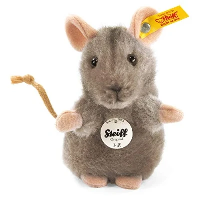 Image of Steiff 10cm Piff Mouse (Grey), 056222