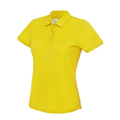 Image of AWDis Womens Cool Polo Sun Yellow