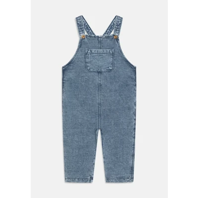 Image of Lindex Trousers Unisex Dungarees for kids, Size: 6 9m, Light denim