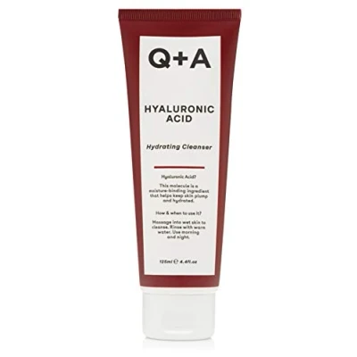Image of Q+A Hyaluronic Acid Hydrating Cleanser, uses Gentle and Smoothing Cleansing Agents which only Boost your Skin’s Moisturisation (125ml)