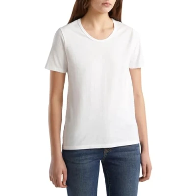 Image of United Colors of Benetton Women&#039;s 3bvxd1061 t Shirt, Optical White 101, XL