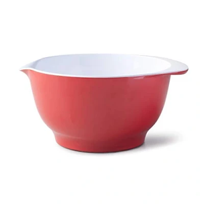 Image of Zeal Two Tone Mixing Bowl 23cm Red
