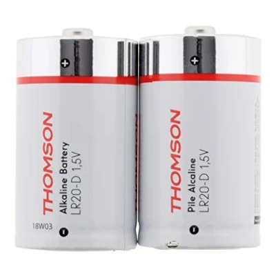 Image of Thomson LR20 D 1.5V Alkaline Batteries Pack of 2