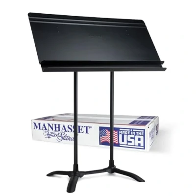 Image of Manhasset Regal Conductor&#039;s Stand Black UNITS
