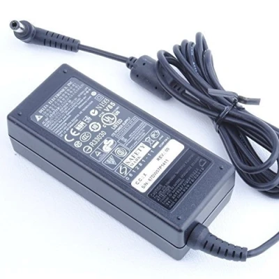Image of Delta Electronics 65W AC Adapter Charger for Toshiba Satellite Pro C650 C650D C850 C50 C50D C55 C55D Laptop Power Supply 19V 3.42A with UK Cord Pin Size 5.5 x 2.5 mm
