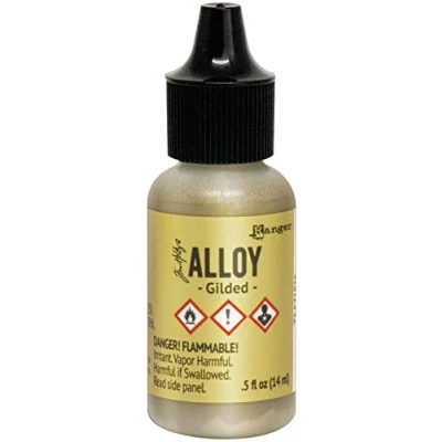Image of Tim Holtz Ranger Alloys Gilded, 18 ml