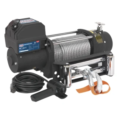 Image of Sealey Premier Self Recovery Winch 5450kg (12000lb) Line Pull 12V