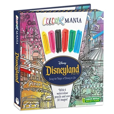 Image of Disney: Disneyland Park (Colouring Book and Pencil Set)