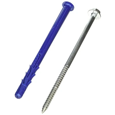 Image of Rawlplug R FF1 N 10K160 10 x 160 mm Frame Fixing Countersunk Plug with Collar (25 pieces)